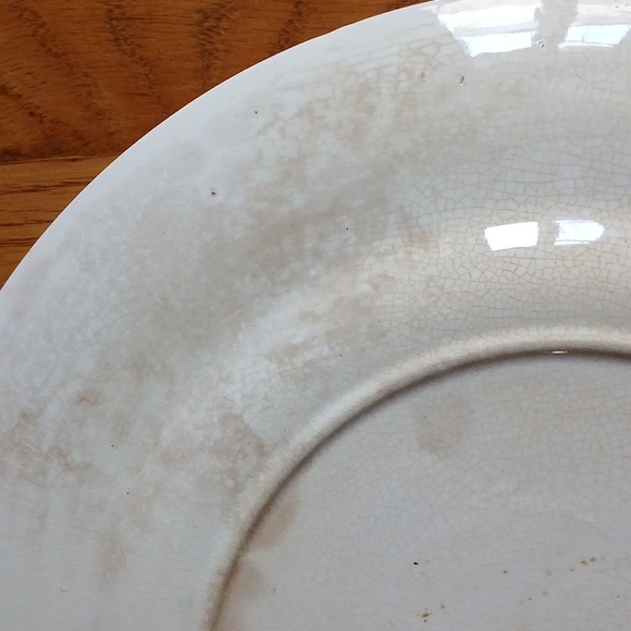 Vintage Imperial Salem China Company service Plate Warranted 23 Karat - Picture 4 of 6